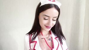 Taya Sia - Pretty Nurse Serves a Patient With a Wet Mouth and Tight Vagina