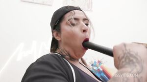 Victoria Dias and Eva Perez - P-Sluts Volume 26, Naughtys Latina Babes Play With Baseball Bats Up the Ass Before Getting Fucked by 4 Big Cocks With Intense DAP and Drink Cocktail