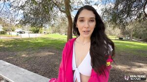 Aria Sloane Gets Fucked In A Public Park And Hotel Room