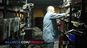 French Girls At Work - Tiffany Doll, the mechanic sexy girl, hardcore threesome
