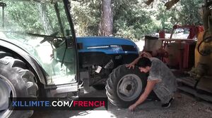 French Girls At Work - Countryside sex with a farmer