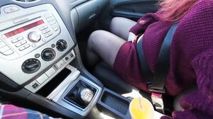 Raw Allure - We got horny at the mall and had passionate creampie sex in the car