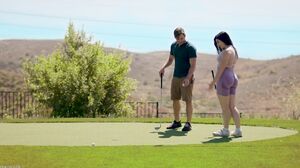 Keira Croft - Busty Teen With Big Ass Gets Fucked By Golf Instructor