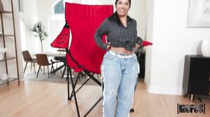 Jasmine Sherni - Big Chair And A Big Cock For Tiny Jasmine in HD