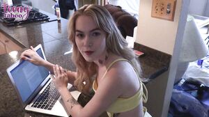 Sage Fox Fucks Stepdads Cock For Creampie When Mom Is Gone