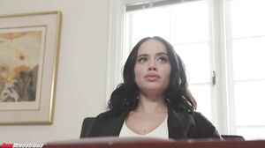 Boss Victoria June Fills Her Opening At The Office in 4K