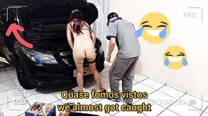 renatasurtada - Car owner got horny for her mechanic!