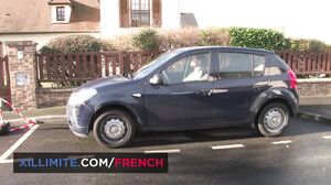 French Girls At Work - The young brunette lets herself be sodomized by the mechanic