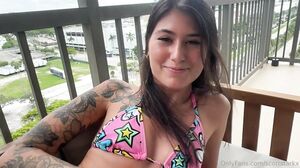 Charlotte Mae - Public Balcony Sex With Horny Step Sister