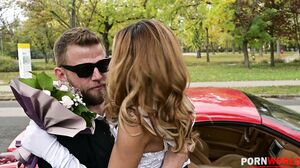 Almost Married Veronica Leal Cheats At The Alter Before Taking A DP Slamming GP2563 in 4K