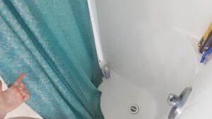 Hazel Simone - Little Sister Hidden Shower Cam