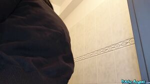 PublicAgent Jolee Love - Toilet Fuck With Sexy Big Tits Babe