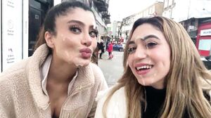 Artemis Carmona & Marina Maya - Epic London Cumwalk!